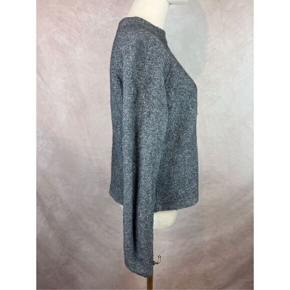 Sundance Gray Wool and Cotton Sweater Size Medium - Picture 4 of 5